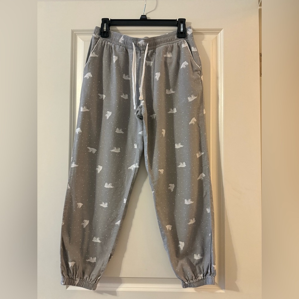 Gap Polar Bear Gray PJ Joggers